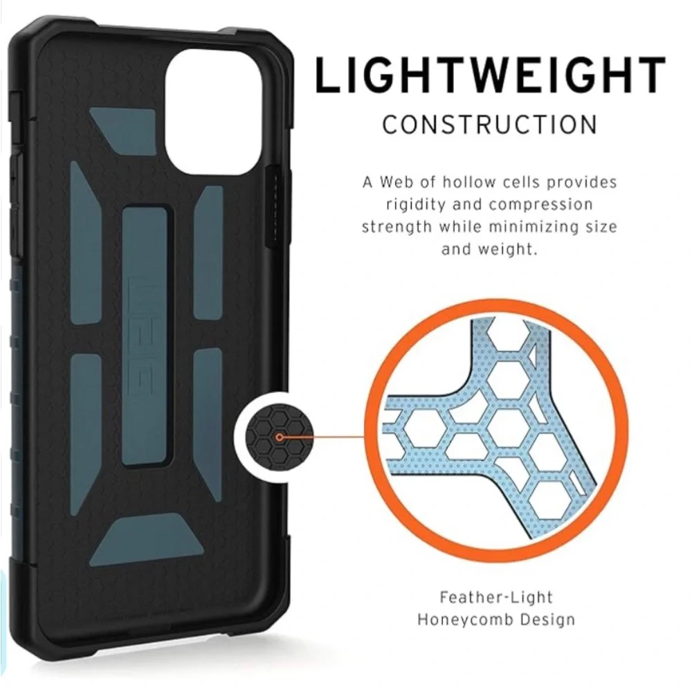 UAG Pathfinder iPhone X XS Rugged Cell Phone Case Slate Blue Drop Protection